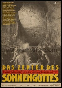 9b186 ARK OF THE SUN GOD East German 11x16 1987 Margheriti's I Sopravvissuti della Citta Morta!
