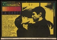 9b203 LA GARCE East German 11x16 1984 close up of Isabelle Huppert & Richard Berry!
