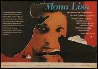 9b207 MONA LISA East German 11x16 1988 Neil Jordan, Bob Hoskins, art of sexy Cathy Tyson by Vaca!