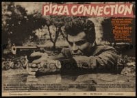 9b211 PIZZA CONNECTION East German 11x16 1986 Damiano Damiani, different image of Mark Chase!