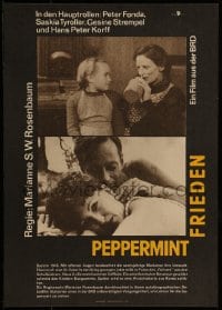 9b210 PEPPERMINT FRIEDEN East German 11x16 1985 Marianne Rosenbaum, Peter Fonda!