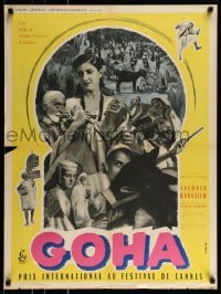 9b059 GOHA French 23x31 1962 Omar Sharif, Claudia Cardinale, completely different!