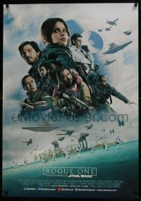 9b001 ROGUE ONE advance DS Latin American 2016 Star Wars Story, Felicity Jones, top cast montage!