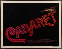 9c079 CABARET 1/2sh 1972 Liza Minnelli sings & dances in Nazi Germany, directed by Bob Fosse!