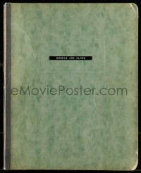 9d048 BONNIE & CLYDE photocopy revised final draft script 1970s screenplay by Newman & Benton!