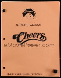 9d069 CHEERS TV revised first draft script December 9, 1986, Dog Bites Cliff screenplay by Pagliaro!
