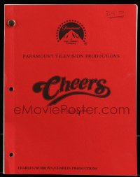 9d070 CHEERS TV revised first draft script July 12, 1984, screenplay by Peter Casey & David Lee