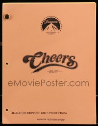 9d065 CHEERS TV final draft script March 8, 1988, Bar Wars screenplay by Ken Levine & David Isaacs!