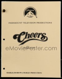 9d072 CHEERS TV revised first draft script October 8, 1984, A Ditch in Time screenplay by Ken Estin