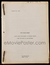 9d079 CHINO Italian script August 27, 1972, screenplay by Stephen Geller, The Valdez Horses!