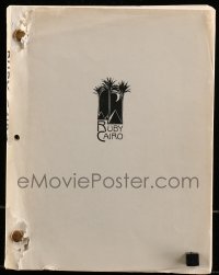 9d098 DECEPTION script June 3, 1991, screenplay by Robert Dillon & Michael Thomas, Ruby Cairo!