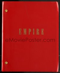 9d107 EMPIRE second draft script 1970s Juarez & Maximilian, screenplay by novelist Richard Sale!