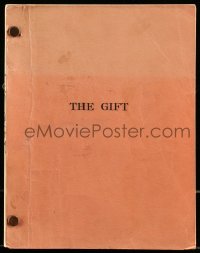9d127 GIFT second draft TV script July 10, 1978, screenplay by Pete Hamill!