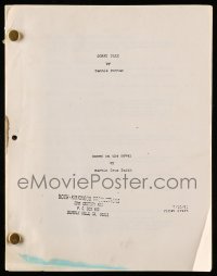 9d133 GORKY PARK first draft script July 10, 1981 mystery thriller screenplay by Dennis Potter!