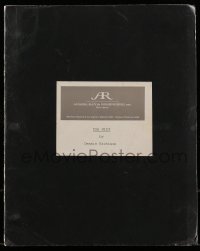 9d214 MIST first draft script March 1980, unproduced screenplay by Etchison from Stephen King novel!