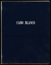 9d057 CABOBLANCO script 1970s unproduced screenplay by Milton S. Gelman!
