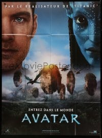 9f632 AVATAR teaser French 1p 2009 James Cameron, Zoe Saldana, Worthington, flying islands!