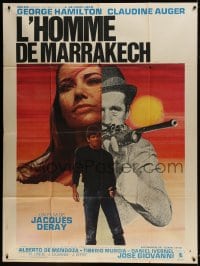 9f954 THAT MAN GEORGE French 1p 1967 L'Homme de Marrakesh, George Hamilton, Claudine Auger!