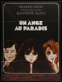 9f976 UN ANGE AU PARADIS French 1p 1973 Jean-Pierre Blanc's An Angel in Heaven, Michel Landi art!