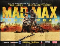 9f573 MAD MAX: FURY ROAD French 8p 2015 great image of Tom Hardy & Charlize Theron, George Miller!