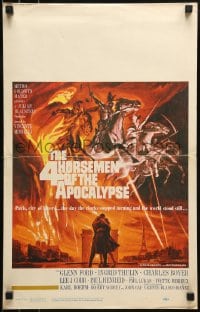 9f278 4 HORSEMEN OF THE APOCALYPSE WC 1961 incredible artwork by Reynold Brown!