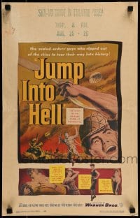 9f395 JUMP INTO HELL WC 1955 the First Indo China War in Vietnam long before U.S. was involved!
