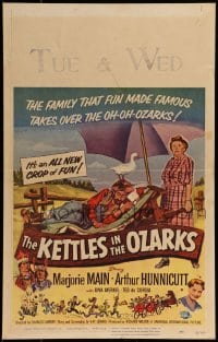9f397 KETTLES IN THE OZARKS WC 1956 Marjorie Main as Ma brews up a roaring riot in the hills!
