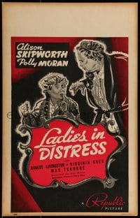 9f400 LADIES IN DISTRESS WC 1938 great art of Alison Skipworth & Polly Moran, it's a riot of fun!