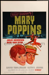 9f420 MARY POPPINS WC 1964 Julie Andrews & Dick Van Dyke in Walt Disney's musical classic!