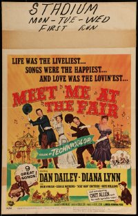 9f422 MEET ME AT THE FAIR WC 1953 Dan Dailey, Diana Lynn, Scatman Crothers, great musical montage!