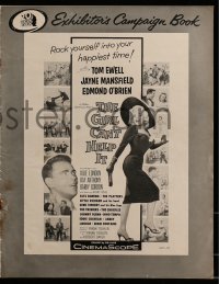 9f020 GIRL CAN'T HELP IT pressbook 1956 sexy Jayne Mansfield, Tom Ewell, rock 'n' roll!