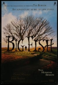 9g194 BIG FISH teaser 1sh 2003 Tim Burton, Ewan McGregor, Albert Finney, Helena Bonham Carter!
