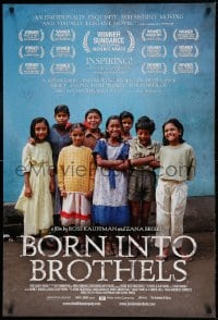 9g215 BORN INTO BROTHELS 1sh 2004 HBO documentary about Calcutta India's red light kids!