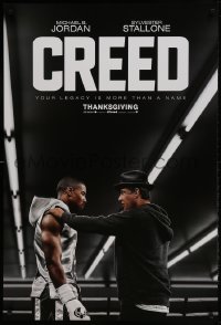 9g263 CREED teaser DS 1sh 2015 image of Sylvester Stallone as Rocky Balboa with Michael Jordan!