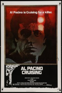 9g269 CRUISING 1sh 1980 William Friedkin, undercover cop Al Pacino pretends to be gay!