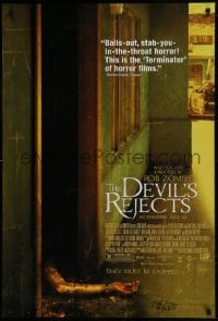 9g290 DEVIL'S REJECTS advance 1sh 2005 July style, directed by Rob Zombie, they must be stopped!