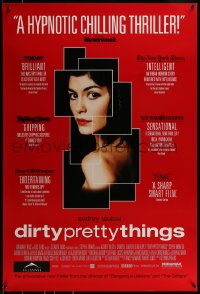 9g294 DIRTY PRETTY THINGS 1sh 2002 directed by Stephen Frears, sexy image of Audrey Tautou!