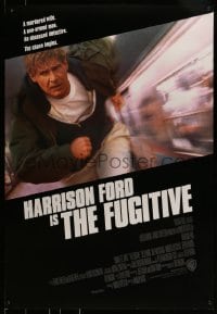 9g374 FUGITIVE int'l 1sh 1993 Harrison Ford is on the run from Tommy Lee Jones!