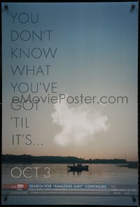 9g399 GONE GIRL style A teaser DS 1sh 2014 David Fincher mystery, Pike, Affleck, Missi Pyle!
