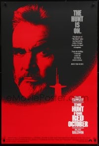 9g456 HUNT FOR RED OCTOBER int'l 1sh 1990 Russian military submarine captain Sean Connery!