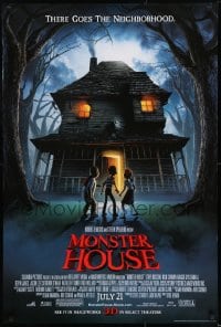 9g649 MONSTER HOUSE advance DS 1sh 2006 there goes the neighborhood, see it in 3-D!