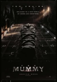 9g661 MUMMY teaser DS 1sh 2017 Universal Dark Universe, Tom Cruise, new world of gods and monsters!
