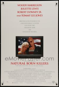 9g674 NATURAL BORN KILLERS DS 1sh 1994 Oliver Stone, Woody Harrelson & Juliette Lewis on TV!