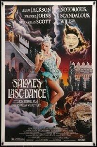 9g770 SALOME'S LAST DANCE 1sh 1988 Ken Russell, sexy dancer Imogen Millais-Scott w/banana!