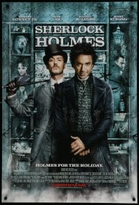 9g800 SHERLOCK HOLMES advance DS 1sh 2009 Guy Ritchie directed, Robert Downey Jr., Jude Law!