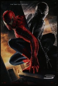 9g847 SPIDER-MAN 3 teaser 1sh 2007 Sam Raimi, the battle within, Tobey Maguire in red/black suits!