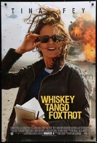 9g974 WHISKEY TANGO FOXTROT advance DS 1sh 2016 great image of war journalist Tina Fey!