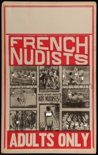 9k156 CHILDREN OF THE SUN WC R1940s who, what & why are French Nudists, different, rare!
