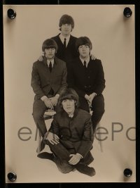 9k132 BEATLES 5 deluxe 6x8.25 stills 1960s portraits of John, Paul, Ringo & George + group photo!