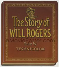 9m016 STORY OF WILL ROGERS 5x5 production art 1952 actually used in the film title credits!